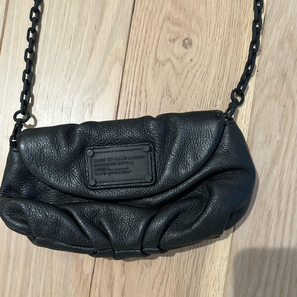 Marc Jacobs black shoulder handbag